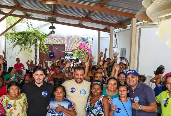 àlvaro Lira e Neno da Laje; imagem via Instagram